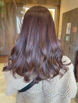 カシータヘアリゾート 熱田千年店(Casita Hair Resort) ツヤツヤ柔らかいピンクブラウン♪