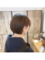 ラナ 渋谷(Lana)&nbsp;【Chill】大人かわいい季節のピンクベージュクールショートボブ