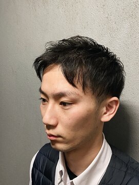 ヒロギンザ 浜松町店(HIRO GINZA) ツーブロック×アップバング