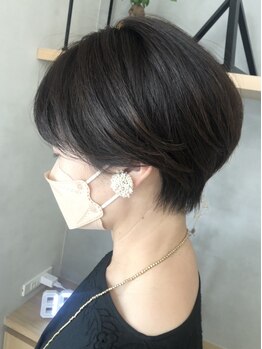 ヘアーサロン オレオ(OREO)の写真/【cut¥4800/cut+color￥9000～/cut+オージュアTR￥8800】30代～50代のショートに特化サロン