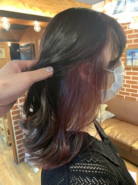 エイト 吉祥寺店(EIGHT) インナーカラー&カシスピンク！！