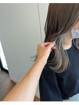 ヴァンキャトル デニム(vingt_quatre denim)&nbsp;グレージュインナーカラー