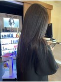 #黒髪 #髪質改善 #プルエクステ