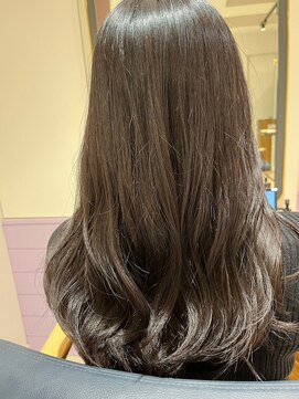 ネオリーブエクラ 上野御徒町店(Neolive eclat) カットカラー髪質改善トリートメントアッシュベージュブルージュ