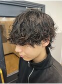 【loki】メンズマッシュ×ツイストスパイラルパーマ