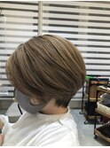 マッシュショートスタイル