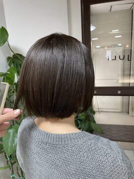 ユーリ(juli) 切りっぱなしオリーブベージュ