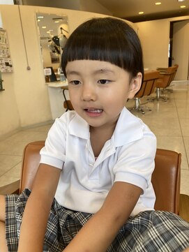 ヘアーメイク サンクエスト みずほ台店(HAIR MAKE sunquest) kids cut