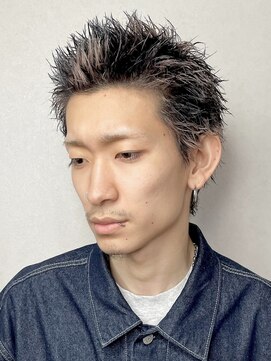 スキル(SKILL) スパイキーショート ブリーチカラー