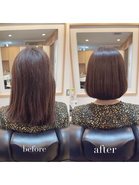 リアン(Lien) 『髪質改善』ストレートエステ（縮毛矯正）（リタッチ可）