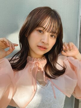 ジョエミバイアンアミ(joemi by Un ami) ★イメチェン似合わせ大人ガーリープラカールチョコレートカラー