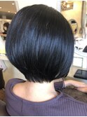 丸みショートボブ