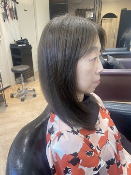 ハーツ(Heart's) 白髪染め落とし大人セミロング