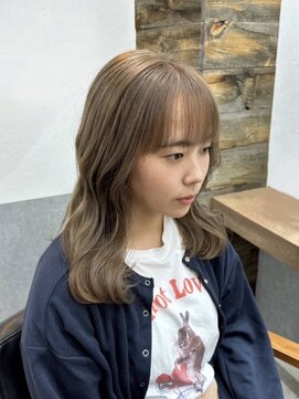 ルームヘア 代々木上原店(Room hair) ボブ/グレージュ/大人女性/レイヤー/ショート[代々木上原]