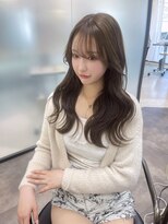 リリー(Lilley) (lilley内堀)オリーブベージュ×顔まわりカット