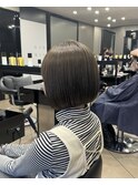 丸みボブ 20代30代40代ヘア 小顔 大阪ボブ 梅田