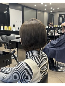 ハルキ ミナト ジャパン オオサカ(HARUKI MINATO japan OSAKA) 丸みボブ 20代30代40代ヘア 小顔 大阪ボブ 梅田
