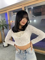 キング 高槻(K!ng)&nbsp;縮毛矯正髪質改善ハイライトレイヤーカット高槻美容室エクステ