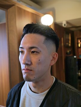 ダウバーバーショップ 表参道(DAU BARBER SHOP) フェードパーマ 理容室 バーバー Barber 刈り上げショート
