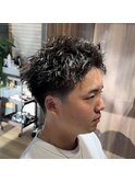 スパイキーショート/メンズパーマ/つくばメンズ