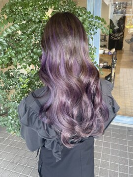 オープンジョー(Open Jaw) ブルーヴァイオレット×ラテブラウン