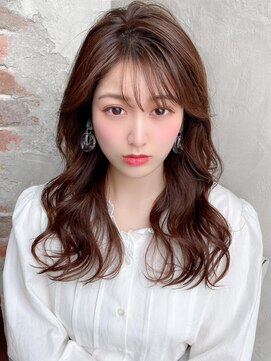 アフロート エル 大阪(AFLOAT L) イメチェン姫カットレイヤーロングニュアンスカラー美髪