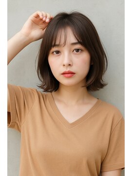 プラスイズム ヴェレン(PLUSISM Velen) ボブ外ハネくびれ京都宇治20代30代40代50代