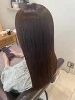 ジーナ 博多(Zina)&nbsp;髪質改善＊美髪ブラウンロング＊美髪【Zina博多】