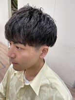モリオフロムロンドン 大宮店(morio from London) 【かほ】癖毛×マッシュ