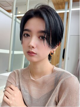 アフロートフクオカ(AFLOAT FUKUOKA) 【AFLOAT福岡】小顔前髪なしひし形レイヤーカット