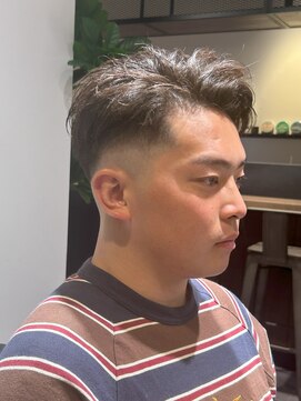 フリークバーバーショップ 河原町三条店(FREAK BARBER SHOP) スペインカール/スパイキーショート/フェザーパーマ/河原町三条K