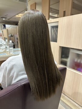 ブリーチ有＊オリーブベージュ