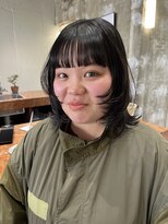 ハウディー(HOWDY)&nbsp;レイヤー/ミディアムヘア/ボブ/コテ巻き