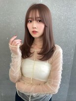 ロンドウル 熊本(Lond ulu)&nbsp;ミディアムレイヤー×ケアブリーチ