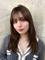 ロンドホットリップ 立川(Lond hot lip)&nbsp;ワンカール/ミディアムレイヤー/顔周り/髪質改善