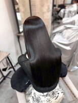 ハル 新宿(haru)&nbsp;艶髪ロング/髪質改善カラー/暗髪/美髪/ロングヘアー/韓国風