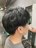 [メンズ限定] カット＋シャンプー＋プチスパ ￥4400