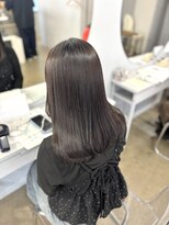 リラクオーレ 三宮 元町(LIRA CUORE)&nbsp;透明感グレージュ×髪質改善縮毛矯正