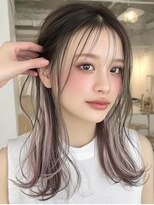 イル プラス 原宿(iLe.+)&nbsp;2. インナーカラー/デザインカラー/レイヤーカット/顔周り