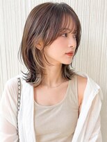 ネオリーブカップ 町田店(Neolive capu) イヤリングカラー/ハッシュカット/シースルーバング/レイヤ-ボブ
