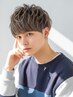 【メンズ】JUNKI指名クーポン◎似合わせカット+メンズカラー+スパ¥9900