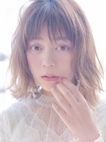 バイオレット 表参道店(Violet) モテボブ♪スポンテニアスでフリンジバングで決まり！！