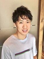 ナーナ(na_na) ツーブロック×ナチュラルパーマの人気メンズスタイル♪