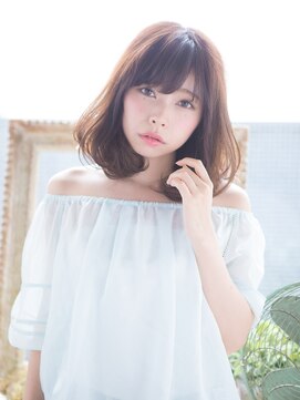 リアアンク(Ria Ankh) 【Ria Ankh 石川台】ゆるふわボブミディ