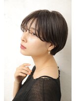 エフ ヘアーアンドリラクゼーション(F. hair & relaxation) 【F.】ハンサムマッシュショートスタイル×小顔補正立体カット