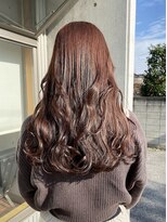 アティック(attic) ブリーチ無しカラー透明感ブラウンベージュ♪