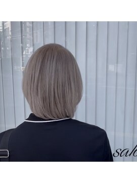 ヘアサロン キュー(hair salon Q) ベージュカラー