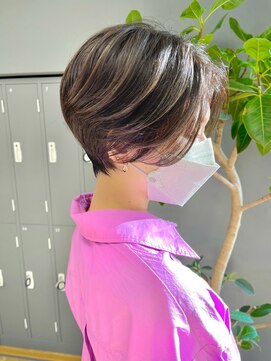 ジアン テラス(GIEN TERRASSE) #ハンサムショート #くびれショート #ショートヘア