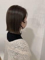 ローグ ヘアー 金町店(Rogue HAIR)&nbsp;ローグ金町美容室《沙月》　パツッと切りっぱなしボブ