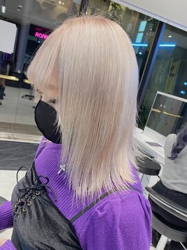 ワンズミラー 海老名店(ONE's MIRROR) ホワイトブロンド/ブリーチ/韓国/ダブルカラー[海老名駅]